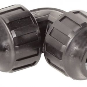 Codo 90° HDPE PN16 Compresión