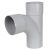 TEE Curva Reducción PVC Desague